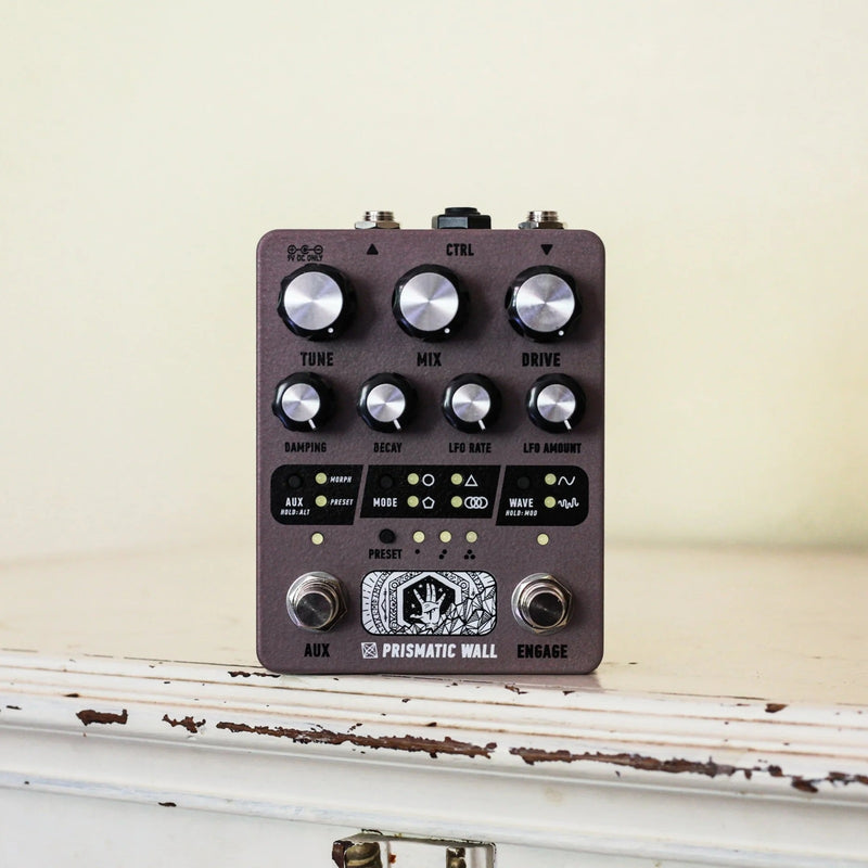 Electronic Audio Experiments Prismatic Wall Sympathetic String Resonator Pedal