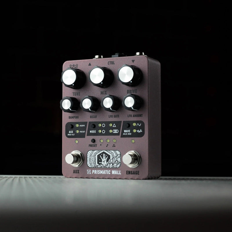 Electronic Audio Experiments Prismatic Wall Sympathetic String Resonator Pedal