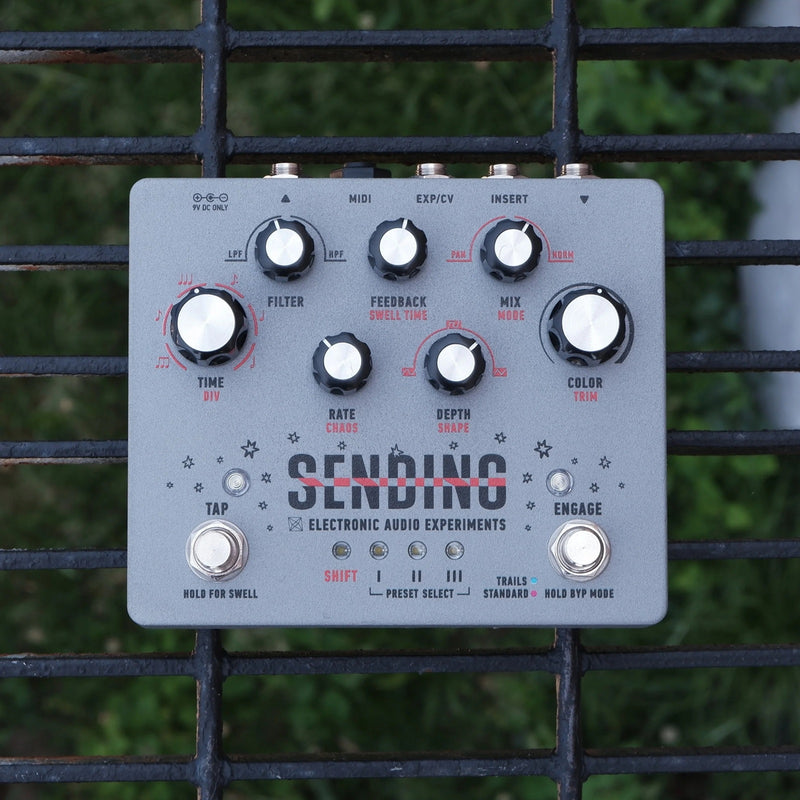 Electronic Audio Experiments Sending Analog Delay Pedal