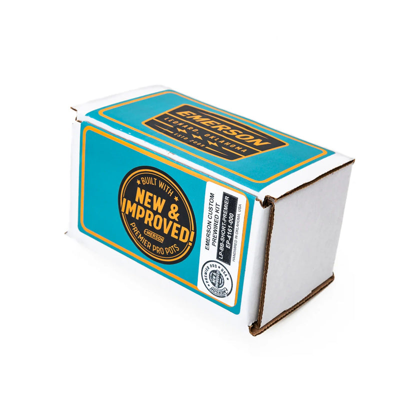 Emerson Custom Premier Pro Les Paul Prewired Kit with Short Shaft Pots