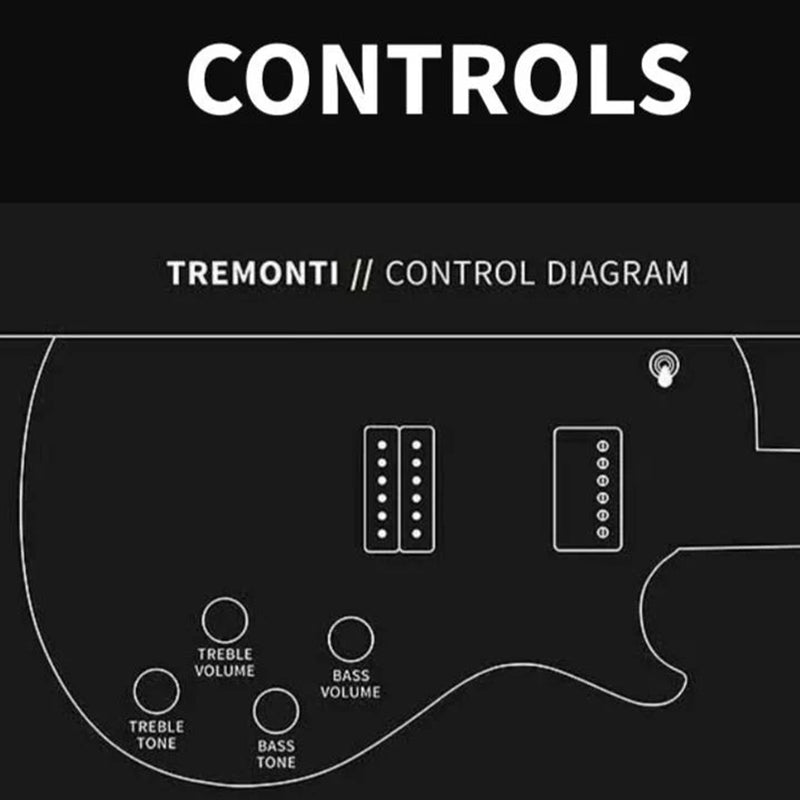 Emerson Custom Premier Pro 4-Knob Prewired Kit for PRS Guitars