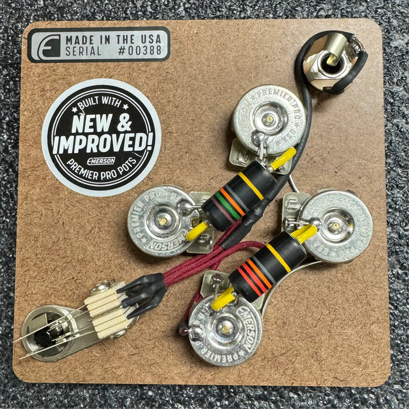 Emerson Custom Premier Pro SG Prewired Kit
