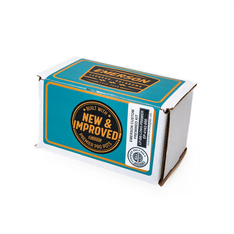 Emerson Custom Premier Pro Les Paul Prewired Kit with Long Shaft Pots