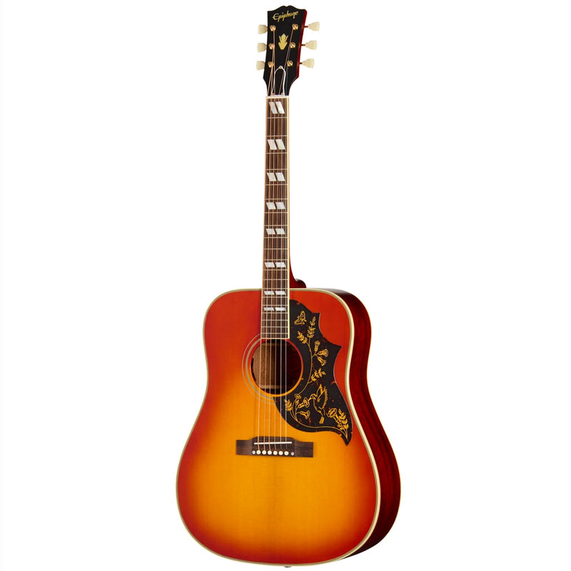 Epiphone 1960 Hummingbird Reissue Acoustic-Electric Guitar- Heritage Cherry Sunburst