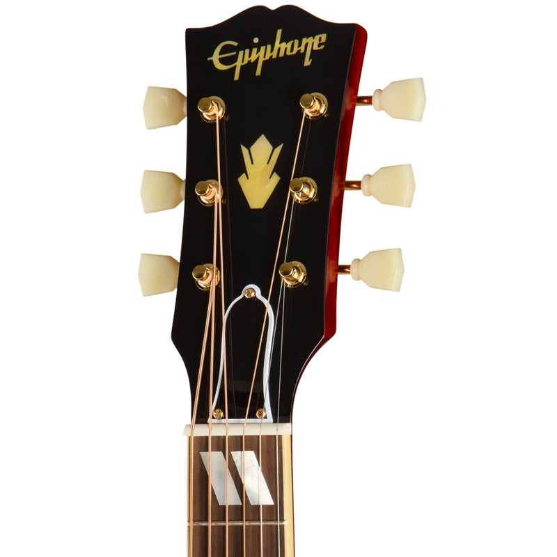 Epiphone 1960 Hummingbird Reissue Acoustic-Electric Guitar- Heritage Cherry Sunburst