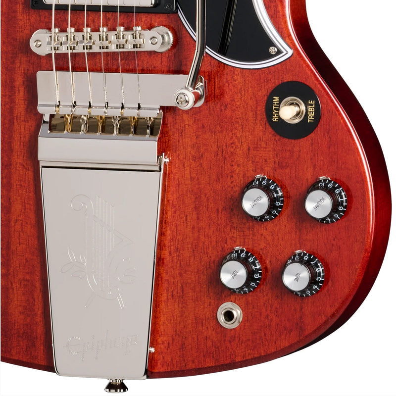 Epiphone 1964 SG Standard with Maestro Vibrola Reissue Guitar - Cherry Red