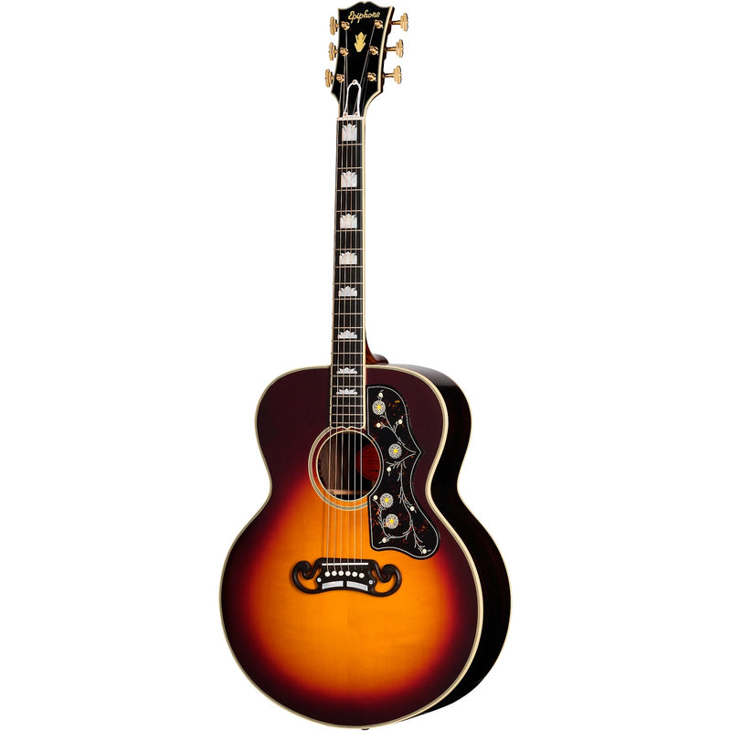 Epiphone Pre-War SJ-200 Rosewood Reissue Acoustic-Electric Guitar - Vintage Sunburst