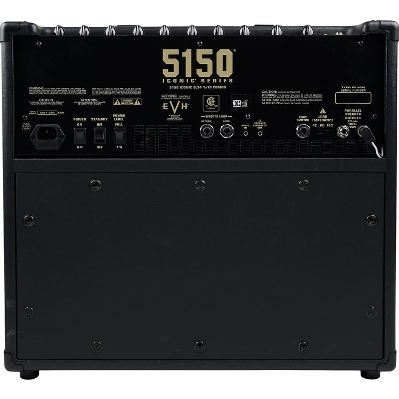 EVH 5150 Iconic Series 15W EL34 1X10 Combo Amp - Black