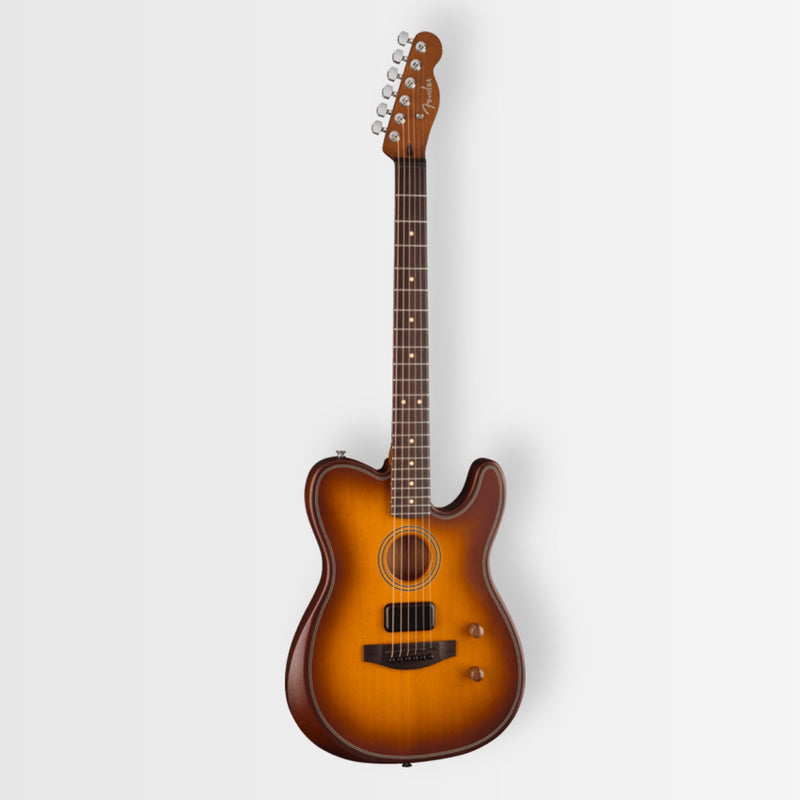 Fender Acoustasonic Standard Telecaster Acoustic Guitar - Honey Burst