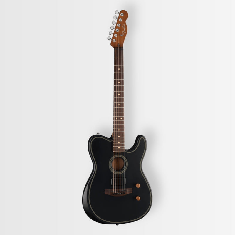 Fender Acoustasonic Standard Telecaster Acoustic Guitar - Black