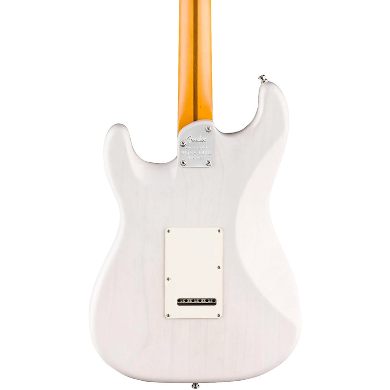 Fender American Ultra Luxe 50s Stratocaster Guitar - White Blonde