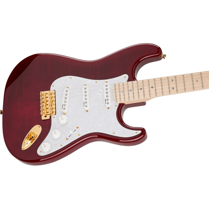 Fender Richie Kotzen Stratocaster - Transparent Red Burst