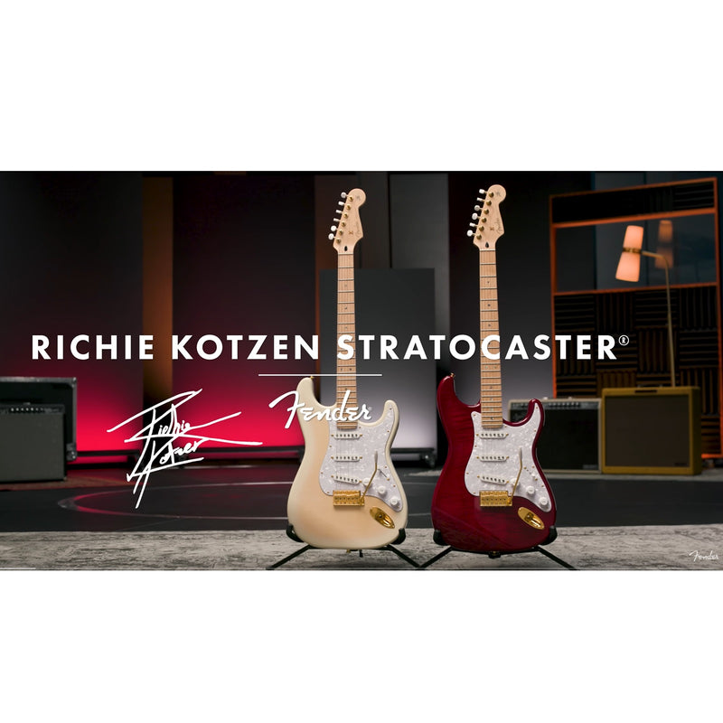 Fender Richie Kotzen Stratocaster - Transparent Red Burst