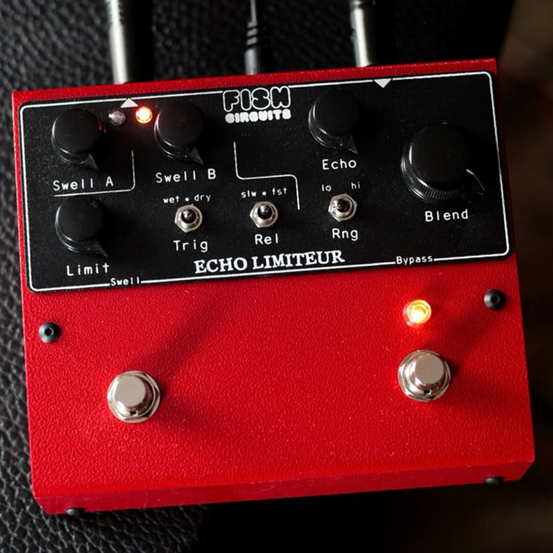 Fish Circuits Echo Limiteur Delay Pedal