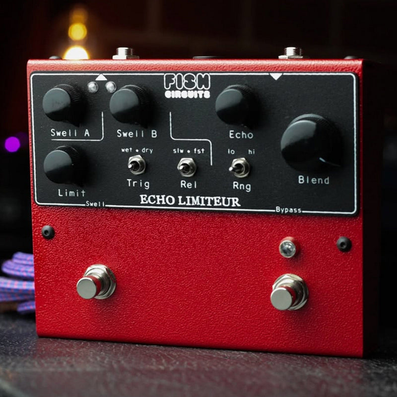 Fish Circuits Echo Limiteur Delay Pedal