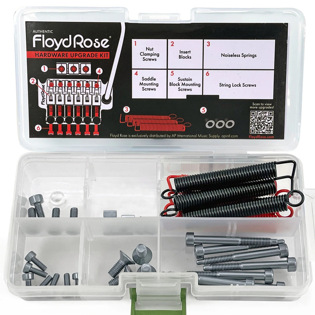 Floyd Rose Stainless Steel Hardware Upgrade Kit - Natural Stainless