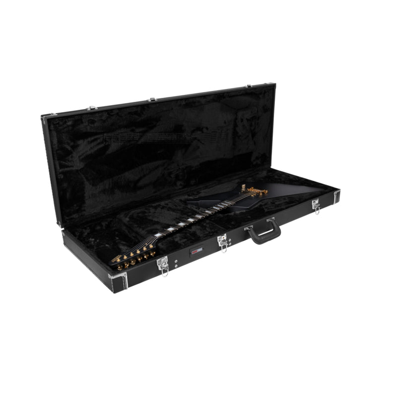 Gator GW-EXP Deluxe Wood Case for Explorer Guitars