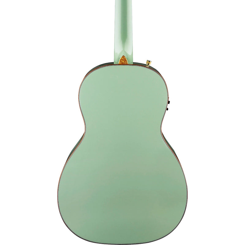 Gretsch G5021E Rancher Penguin Parlor Acoustic Electric Guitar - Mint Metallic
