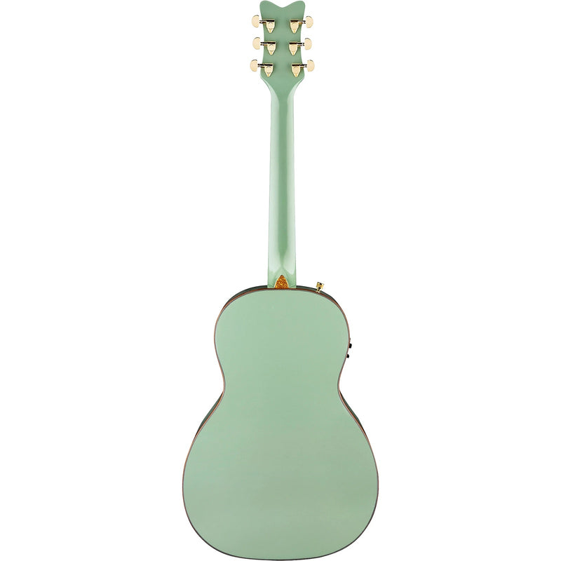 Gretsch G5021E Rancher Penguin Parlor Acoustic Electric Guitar - Mint Metallic