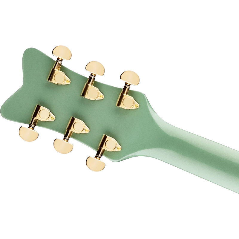 Gretsch G5021E Rancher Penguin Parlor Acoustic Electric Guitar - Mint Metallic