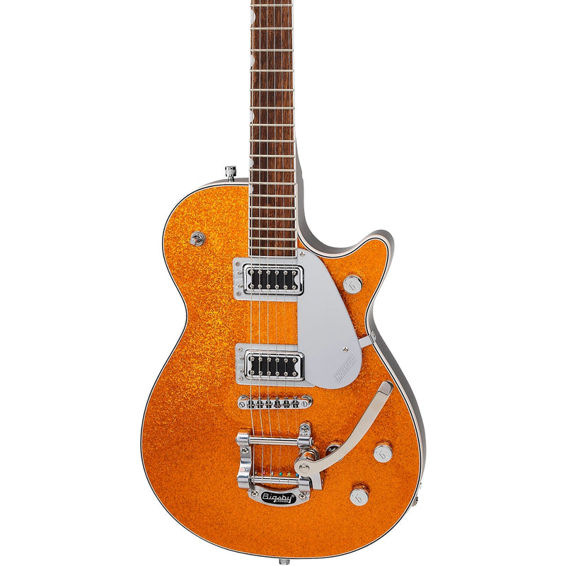 Gretsch G5230T Electromatic Sparkle Jet FT Single-Cut Guitar with Bigsby - Gold Sparkle