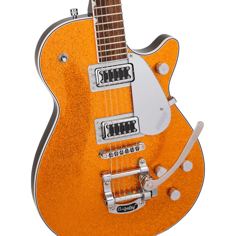 Gretsch G5230T Electromatic Sparkle Jet FT Single-Cut Guitar with Bigsby - Gold Sparkle