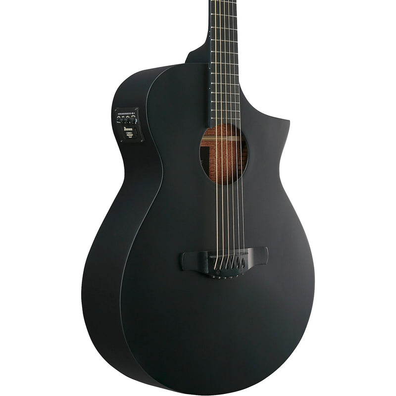 Ibanez AEWC621BOT AE Acoustic Electric Guitar - Black Out