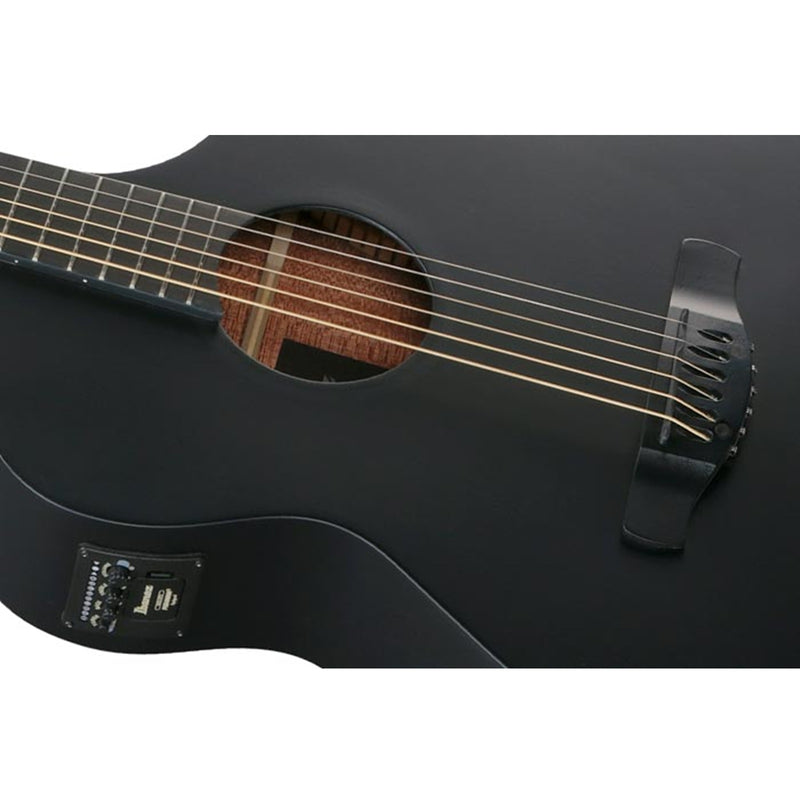 Ibanez AEWC621BOT AE Acoustic Electric Guitar - Black Out