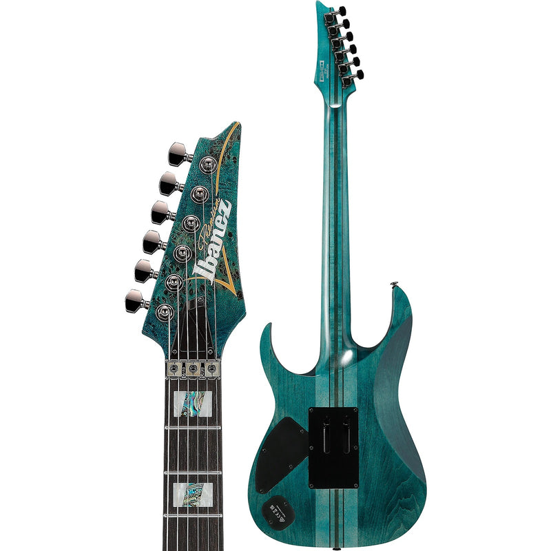 Ibanez RGT1220PBKCOL RG Premium 6str Electric Guitar w/ Bag - Cosmic Blue Low Gloss