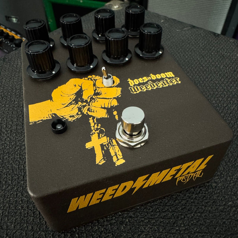 Does It Doom Weedeater Signature Weed Metal Overdrive/Fuzz Pedal - Hand-Signed 1st Run