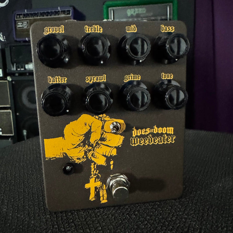 Does It Doom Weedeater Signature Weed Metal Overdrive/Fuzz Pedal - Hand-Signed 1st Run