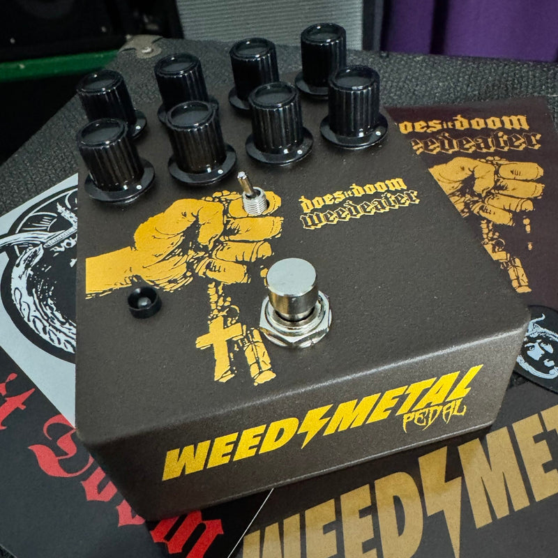 Does It Doom Weedeater Signature Weed Metal Overdrive/Fuzz Pedal - Hand-Signed 1st Run