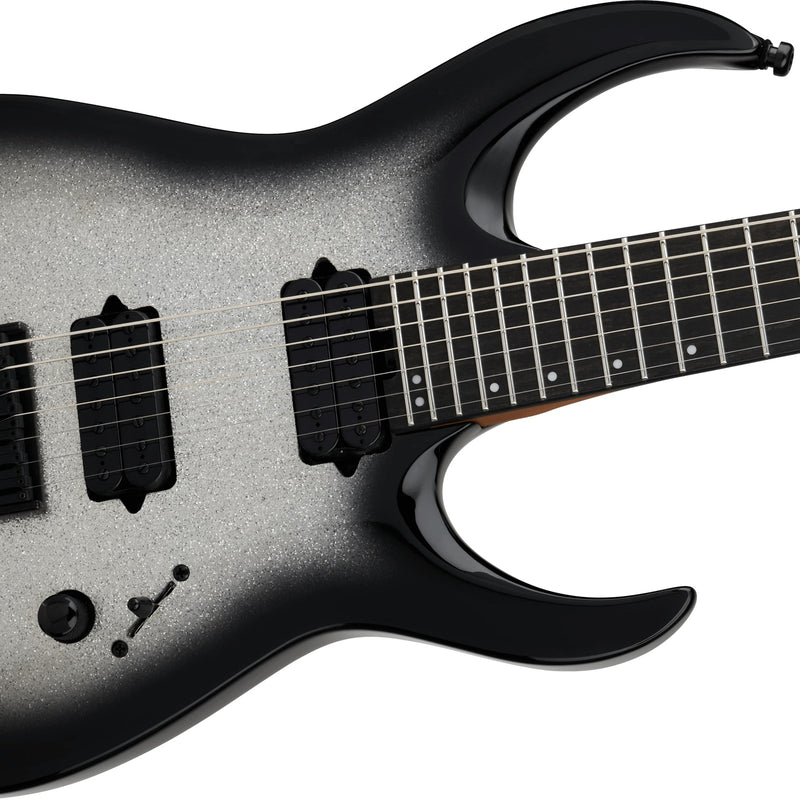 Jackson Pro Series Signature Misha Mansoor Juggernaut HT7 7 String Guitar - Silverburst Sparkle