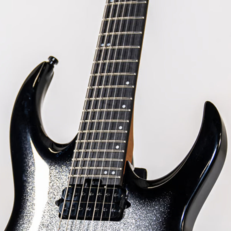 Jackson Pro Series Signature Misha Mansoor Juggernaut HT7 7 String Guitar - Silverburst Sparkle