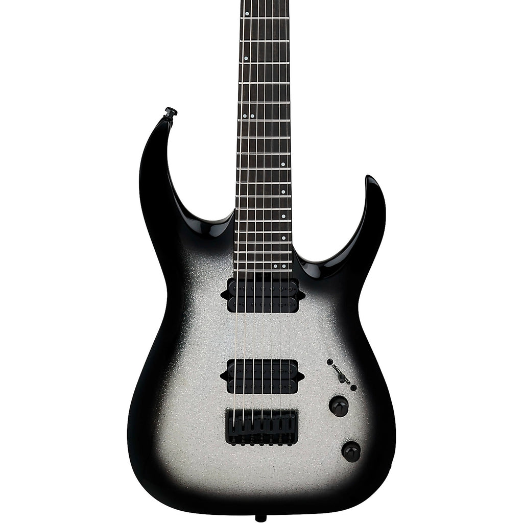 Jackson Pro Series Signature Misha Mansoor Juggernaut HT7 7 String Guitar - Silverburst Sparkle