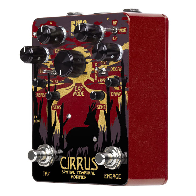 KMA Machines Cirrus Delay & Reverb Spatial-Temporal Modifier Pedal