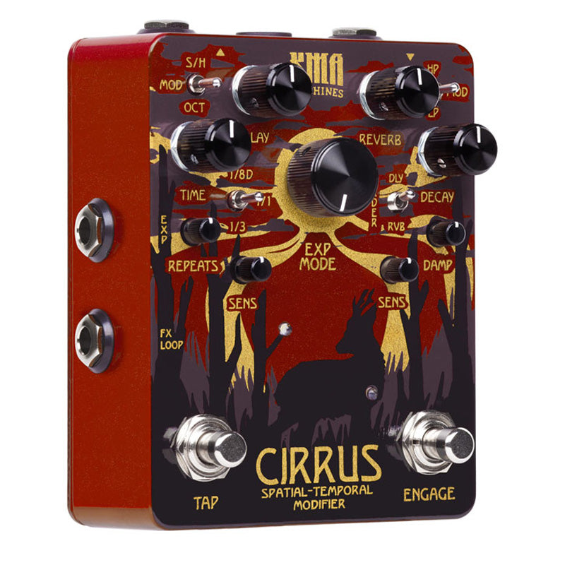 KMA Machines Cirrus Delay & Reverb Spatial-Temporal Modifier Pedal