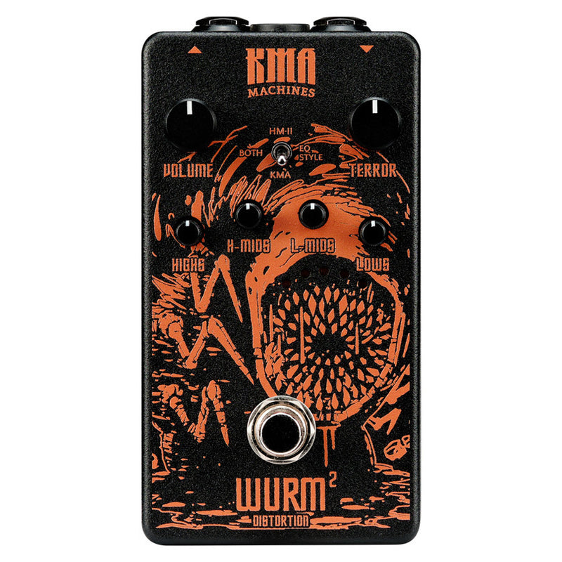 KMA Machines Wurm 2 High-Gain Metal Distortion Pedal