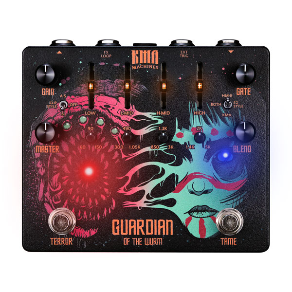 KMA Machines Guardian of the Wurm Distortion Pedal