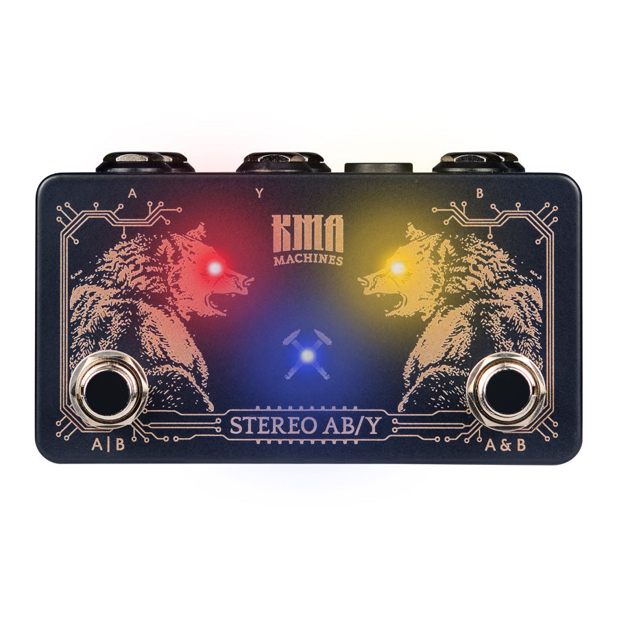 KMA Machines Stereo ABY Pedal New