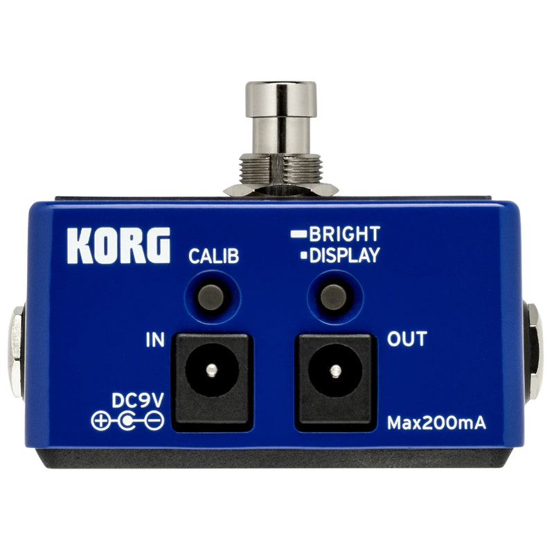 Korg PBX Pitchblack X Chromatic Tuner Pedal - Limited Edition Blue