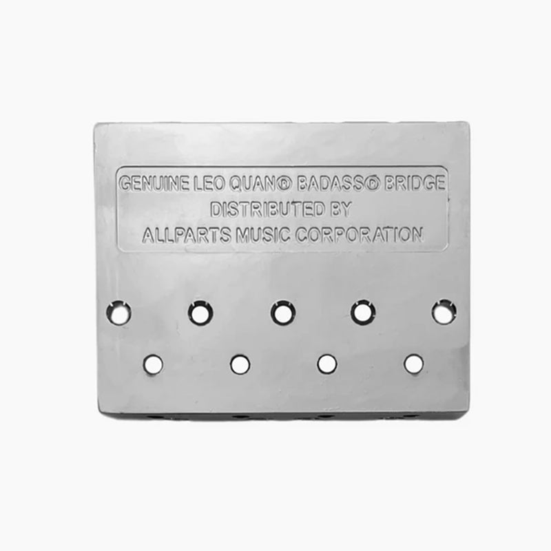Leo Quan Badass II 4-String Bass Bridge w/Grooved Saddles - Chrome