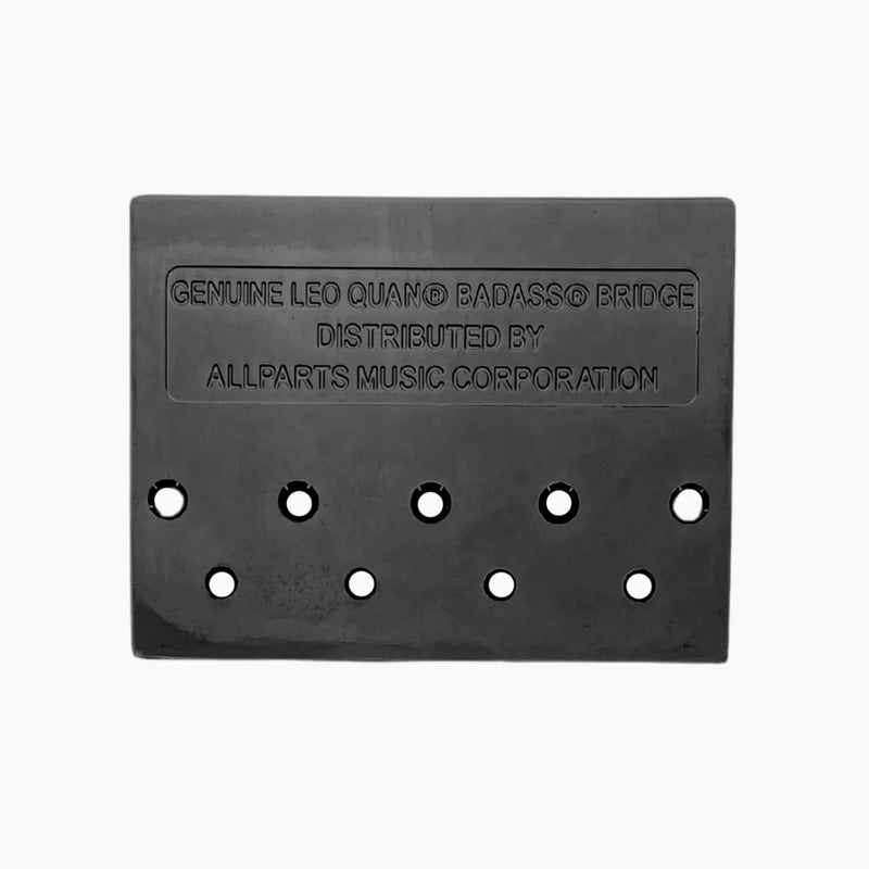 Leo Quan Badass II 4-String Bass Bridge w/Grooved Saddles - Black