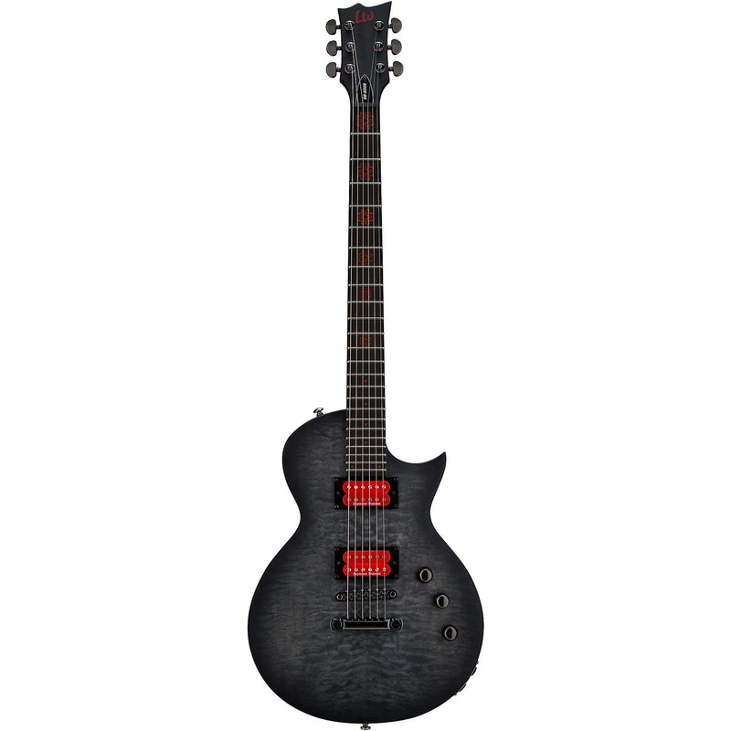 LTD BB-600 Ben Burnley Signature Baritone Guitar - ST Black Satin SB
