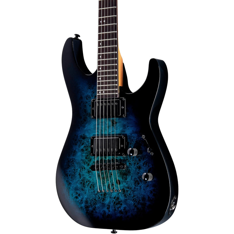 LTD M-200DX NT Guitar - Blue Burst