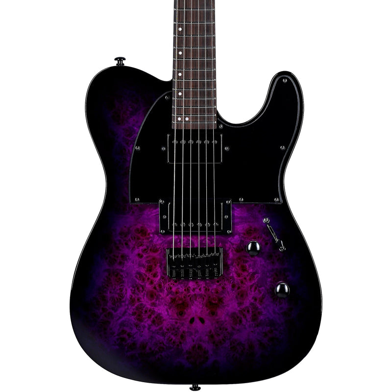 LTD TE-200DX Guitar - Purple Burst
