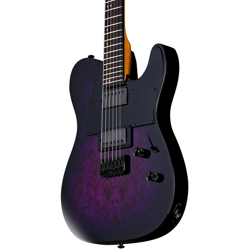 LTD TE-200DX Guitar - Purple Burst