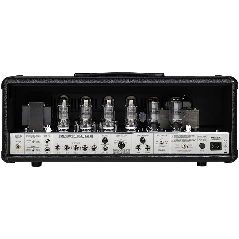 Mesa/Boogie '90s Dual Rectifier 100-watt Head - Black Diamond Faceplate