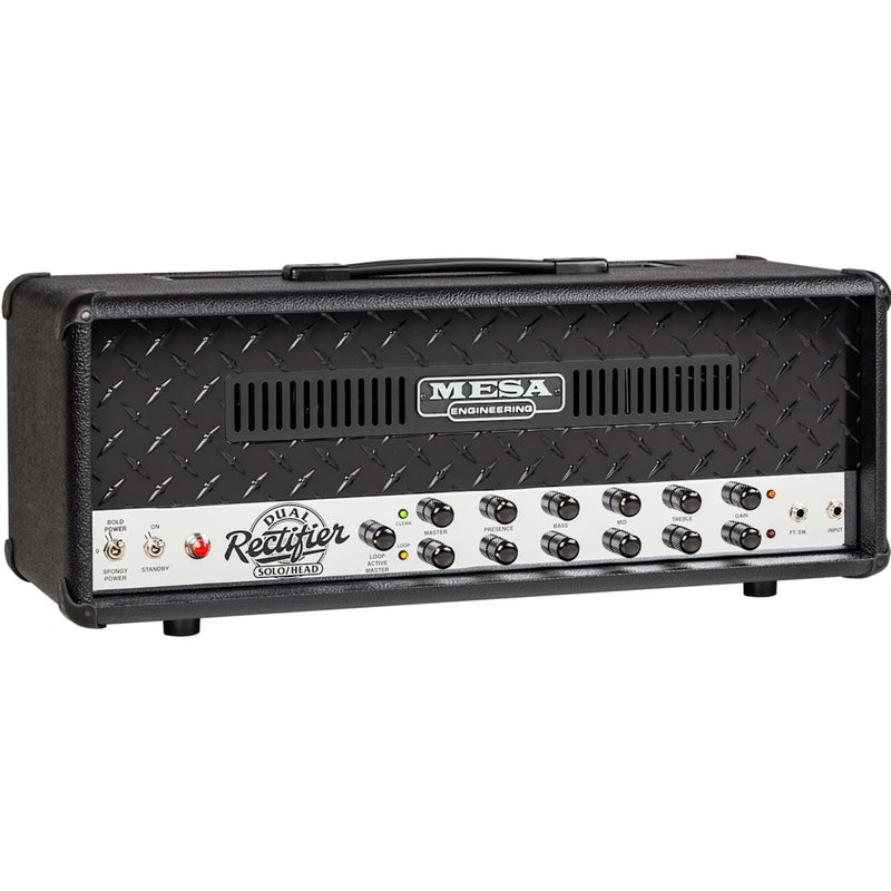 Mesa/Boogie '90s Dual Rectifier 100-watt Head - Black Diamond Faceplate