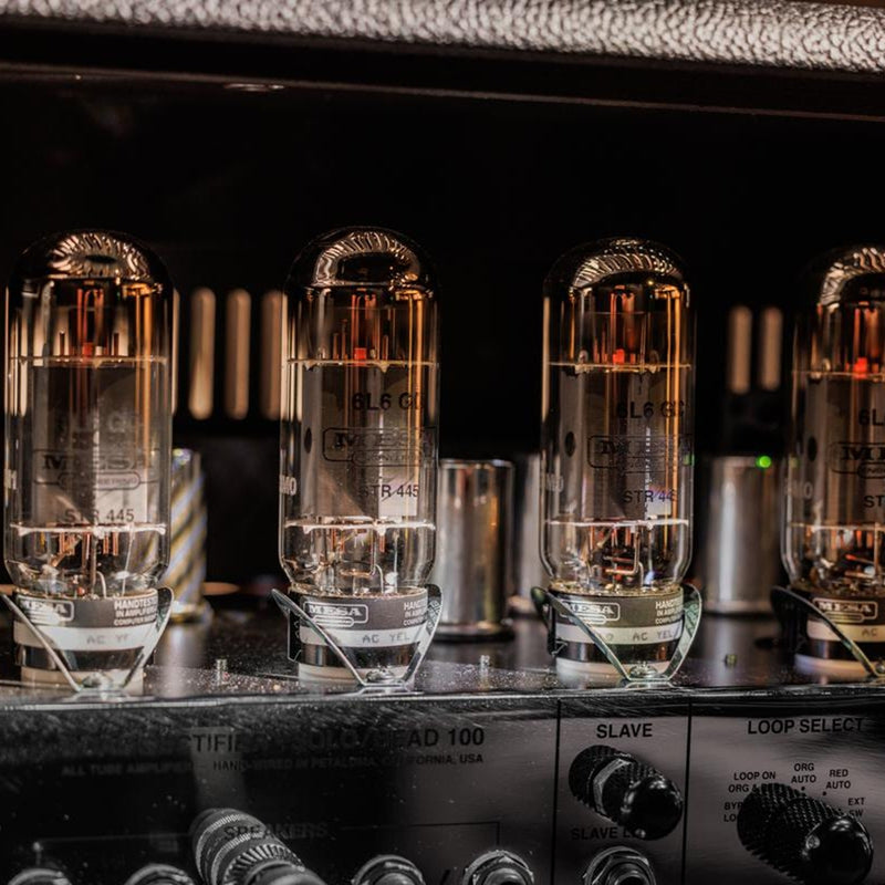 Mesa/Boogie '90s Dual Rectifier 100-watt Head - Black Diamond Faceplate